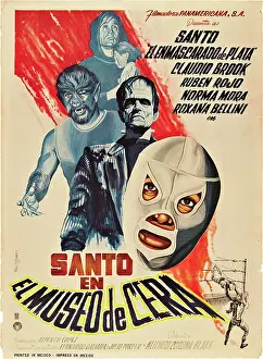 Wrestler Prints: SANTO IN THE WAX MUSEUM, (aka SANTO EN EL MUSEO DE CERA)