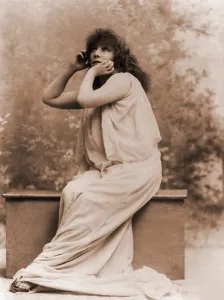 Sarah Prints: Sarah Bernhardt (1844-1923), French actress in Greek costume. Ca. 1896