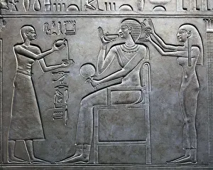2040 Bc Prints: Sarcophagus of Queen Kawit. 2040 BC