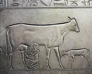 2040 Bc Prints: Sarcophagus of Queen Kawit. 2040 BC