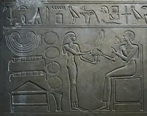 Qina Prints: Sarcophagus of Queen Kawit. 2040 BC