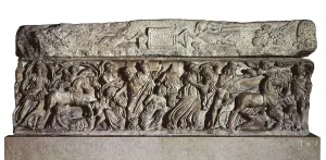 Crome Prints: Sarcophagus of the Rape of Proserpina