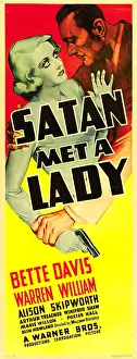 1936 Movies Prints: SATAN MET A LADY, from left: Bette Davis, Warren William, 1936