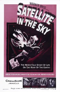 Space Suit Prints: SATELLITE IN THE SKY, US poster, 1956