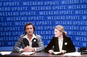 Curtin Prints: SATURDAY NIGHT LIVE, from left: Bill Murray, Jane Curtin, 1970s, (1975-)