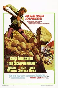 Rocks Prints: THE SCALPHUNTERS, US poster, Burt Lancaster, 1968