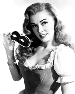 Flirting Prints: SCARAMOUCHE, Eleanor Parker, 1952