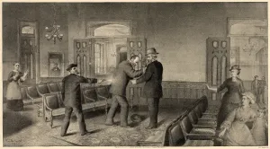 Memorial Prints: Scene of the assassination of Gen