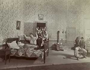 Stage Prints: Scene from LITTLE ITALY, a play by Horace Fry