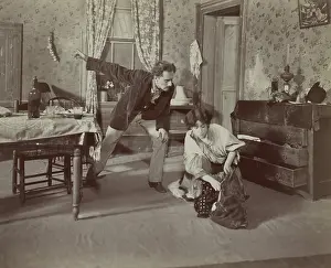 Stage Prints: Scene from LITTLE ITALY, a play by Horace Fry