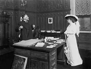 Stage Prints: Scene from the play, THE HIGH ROAD, by Edward Sheldon, performed on Broadway in 1912