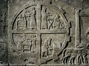 Iraqis Prints: Scenes of domestic life. 865 BC