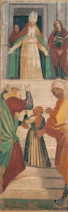 Clergy Prints: Scenes from the Life of the Virgin Presentation of the Virgin in the Temple