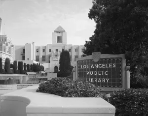 Art Deco Prints: Scenes of Los Angeles, the Los Angeles Public Library