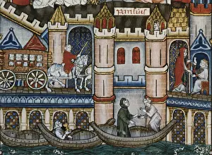 Carts Prints: Scenes from 'Vie de St.Denis'