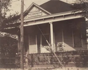 1910s Candid Prints: School, free Kindergarten run by the Eagle and Phoenix Mills
