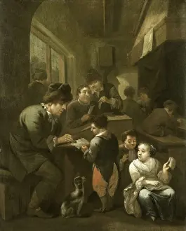 Fur Hat Prints: The Schoolmaster, by Bernardus van Schijndel