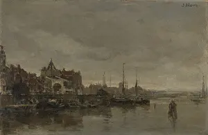 Canal Prints: The Schreierstoren with the Bridge over the Geldersekade