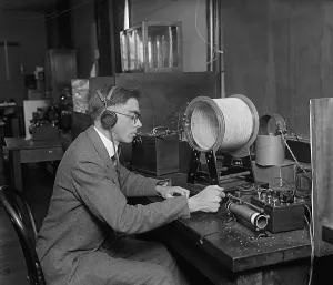 Broadcast Prints: Scientist at the U.S. Bureau of Standards