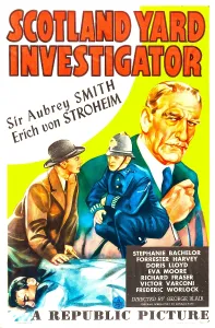 Bobby Prints: SCOTLAND YARD INVESTIGATOR, US poster, C