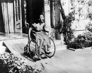 Wheelchair Prints: SCREAM OF FEAR, (aka TASTE OF FEAR), Susan Strasberg, 1961