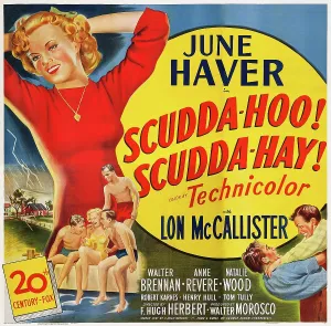 Images Dated 13th August 2014: SCUDDA HOO! SCUDDA HAY!, US poster art