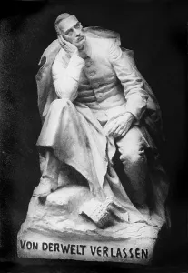 Images Dated 5th February 2008: Sculpture of Kaiser William II, title: Kaiser in Exile, sculpture by Eberlein, circa 1920s