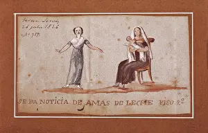 Advertising Agent Prints: Se da noticia de amas de leche Piso 2