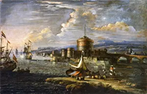 Storm Prints: Sea Harbour near Castel Sant'Angelo