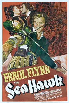 Embrace Prints: THE SEA HAWK, Brenda Marshall, Errol Flynn, 1940