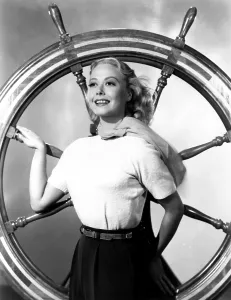 Steering Wheel Prints: THE SEA HORNET, Adele Mara, 1951