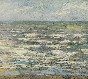 Coastal Prints: The Sea near Katwijk, by Jan Toorop