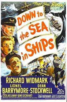 Images Dated 24th June 2013: DOWN TO THE SEA IN SHIPS, US poster