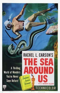 Ocean Prints: THE SEA AROUND US, US poster art, 1953