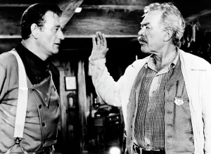 Badge Prints: THE SEARCHERS, John Wayne, Ward Bond, 1956