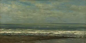 Coastal Prints: Seascape near Heijst, by Willem Roelofs 1st