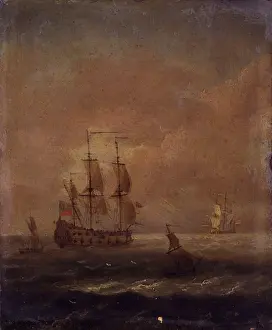 Sail Prints: Seascape, Unknown Dutch Artist