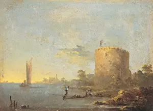 Sail Prints: Seascape, by Unknown German artist