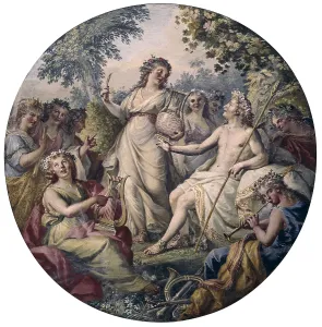 Party Prints: Four Seasons, by Fedele Fischetti