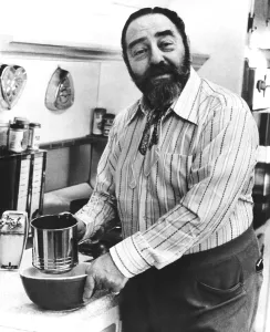 Sebastian Prints: Sebastian Cabot at home, 1972