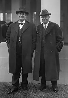 Cabinet Prints: Sec. of State, William Jennings Bryan with evangelist Billy Sunday, 1914