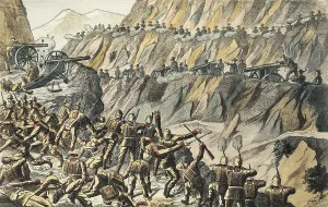 Africans Prints: Second Boer War. Massacre of Tugela (2nd January 1900)