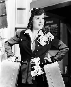 Corsage Prints: SECOND CHORUS, Paulette Goddard, 1940