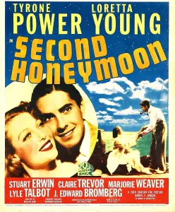 Power Prints: SECOND HONEYMOON, from left: Loretta Young