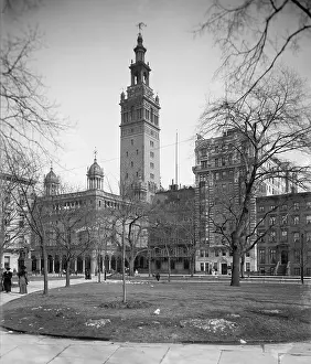 Street Prints: The second Madison Square Garden was located just off the northeast corner of Madison Square Park from 1890 to 1925