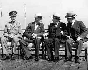 2013 Prints: Second Quebec Conference. L-R: Lord Lothian