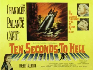 Jeff Prints: TEN SECONDS TO HELL, Jeff Chandler, Martine Carol, Jack Palance, 1959