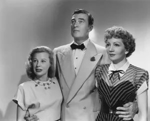 Allyson Prints: THE SECRET HEART, from left: June Allyson, Walter Pidgeon, Claudette Colbert, 1946