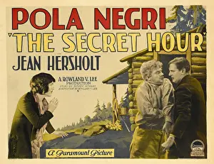 Thompson Prints: THE SECRET HOUR, left to right: Pola Negri