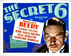 Wallace Prints: THE SECRET SIX, Wallace Beery, 1931